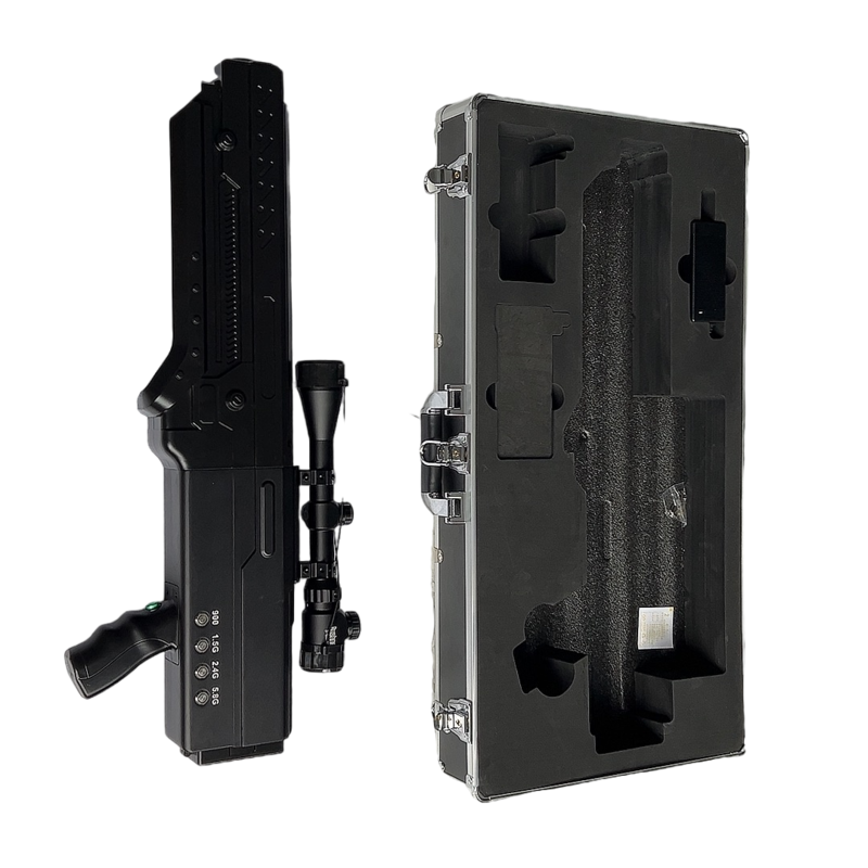  蓬莱镇手持便携式枪型低空防御反制四通道A型