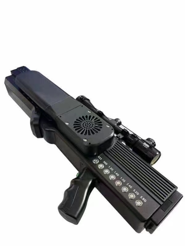  蓬莱镇手持便携式枪型低空防御反制八通道